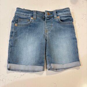 Cat & Jack Girls Bermuda Denim Shorts Super Stretch - Size XS (4/5)